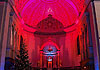 LICHT AN Lichtmess, St. Ursula Kirche, München, Schwabing, Lichtkunst, Kirche, Beleuchtung, Lichtinstallation, Kunstaktion, Kirche im Licht