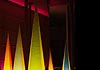 Pinakothek der Moderne,lichtpyramiden,lichtkunst,freunde der pinakothek, münchen,ismaning, risinger,obermayr,lichtkegel,inflatales, aircones, auflasobjekt, licht und kunst, licht%kunst e.V