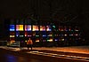 150 Jahre Jubiläum Freiwillige  Feuerwehr Freising, Fensterglühen, lichtkunst, kunstlich, lichtevent, lichtaktion, architekturbeleuchtung, gebäudebeleuchtung, effektlicht, farbige fenster, ismaning, verien, risinger robert, edeltraud, obermayr, spiegelungen, erro design gmbH, light art, illumination, 